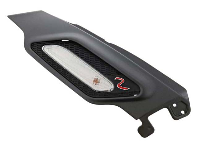 Mercedes-Benz Side Marker Light with Anthracite Trim Piece | 2017-2018 51139804616