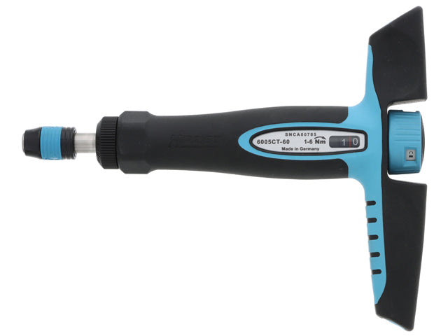 Torque Screwdriver - 1/4 inch hexagon - 1-6 Nm 6005CT60