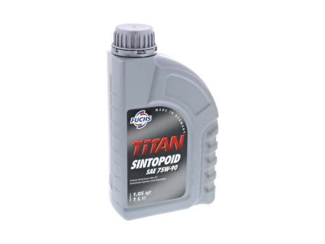 Gear Oil - Fuchs Titan Sintopoid - SAE 75W-90 Synthetic (1 Liter)