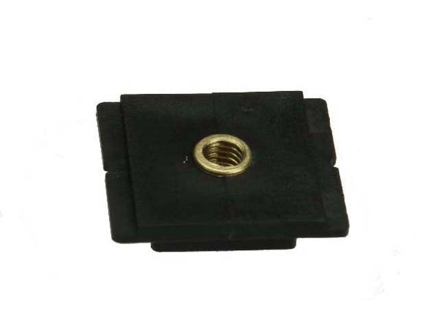 Mercedes-Benz Headlight Mounting Nut - Plastic with Threaded Brass Insert | 2005 63122752224