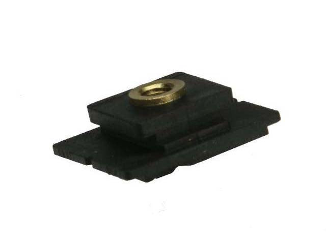 Mercedes-Benz Headlight Mounting Nut - Plastic with Threaded Brass Insert | 2005 63122752224