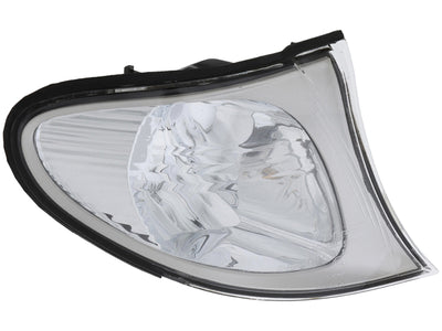 BMW Turn Signal Light with White Lens and Titanium Trim | 2001-2005 63137165854