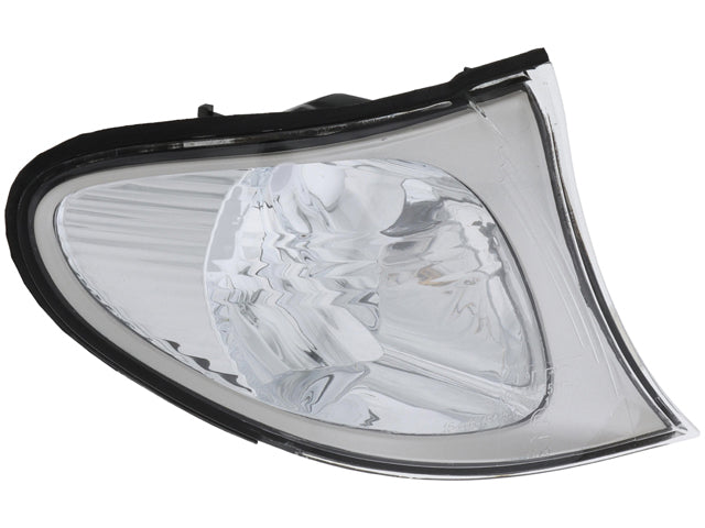 BMW Turn Signal Light with White Lens and Titanium Trim | 2001-2005 63137165854