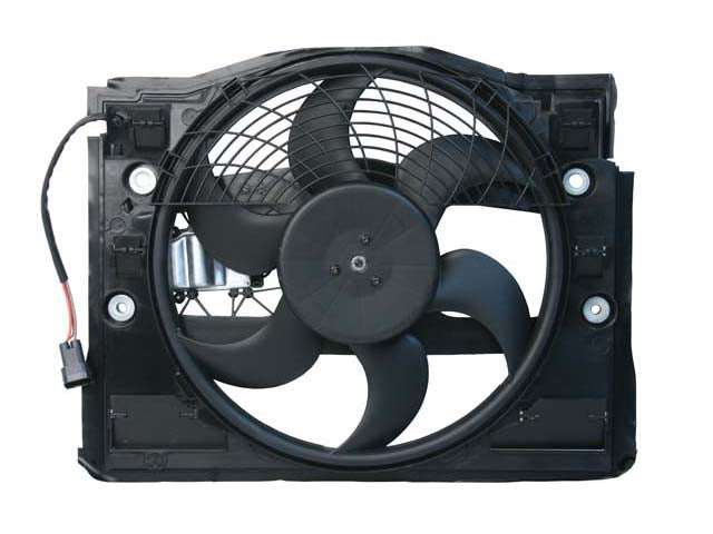Porsche Auxiliary Fan Assembly with Shroud, 911 | 2014-2019 64546988913