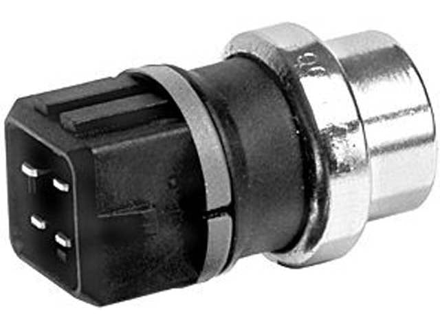 Mercedes-Benz Temperature Switch - Black/Yellow - 20 mm | 1976-2017 6U0919501B