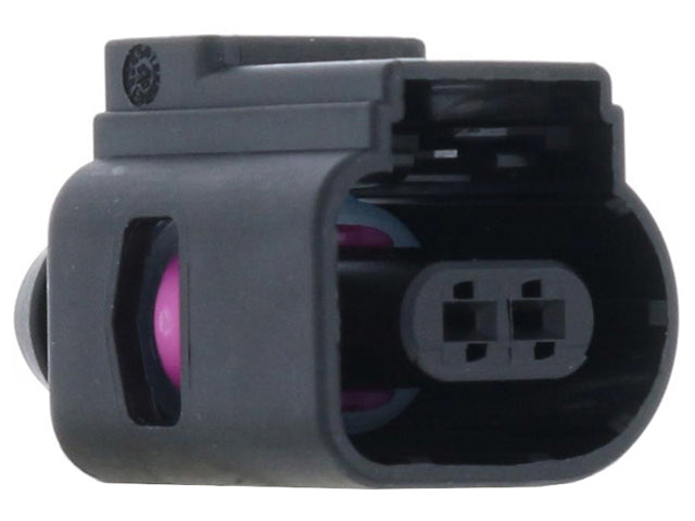 Porsche License Plate Light Connector Housing - 2 Pin Black, Taycan | 2020-2024 8K0973702