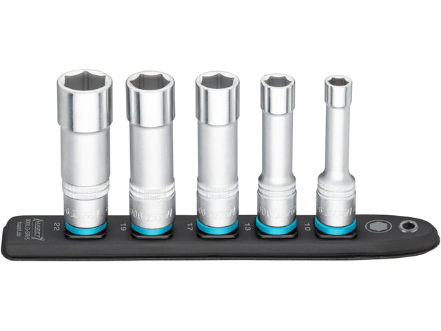 Socket Set - 1/2" Drive 5-piece Hazet SmartRail System 900LGSR5