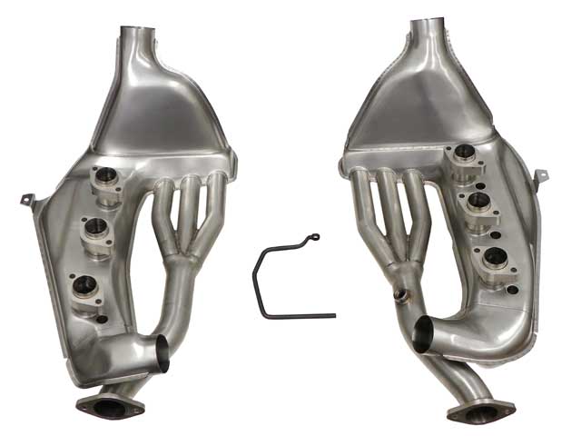 Porsche Heat Exchanger Set (Left & Right) Stainless Steel, 911 | 1977-1983 91915SSI