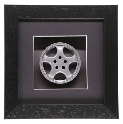 964 Cup I Wheel Model Porsche Art Box Framed - 1:8 Scale