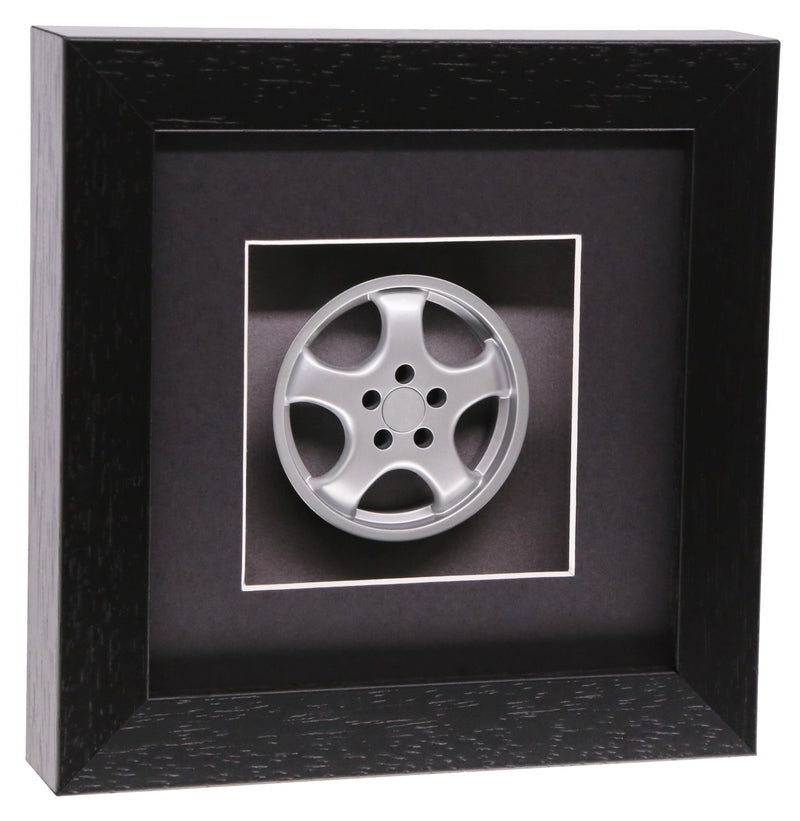 964 Cup I Wheel Model Porsche Art Box Framed - 1:8 Scale