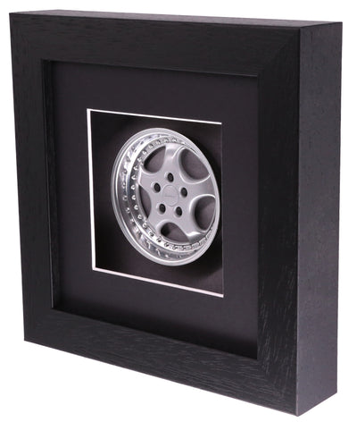 964 Turbo 3.6 Wheel Model Porsche Art Box Framed - 1:8 Scale