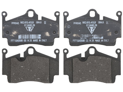 Porsche Brake Pad Set, Boxster/Cayman/718 Boxster/718 Cayman | 2005-2022 982698451B