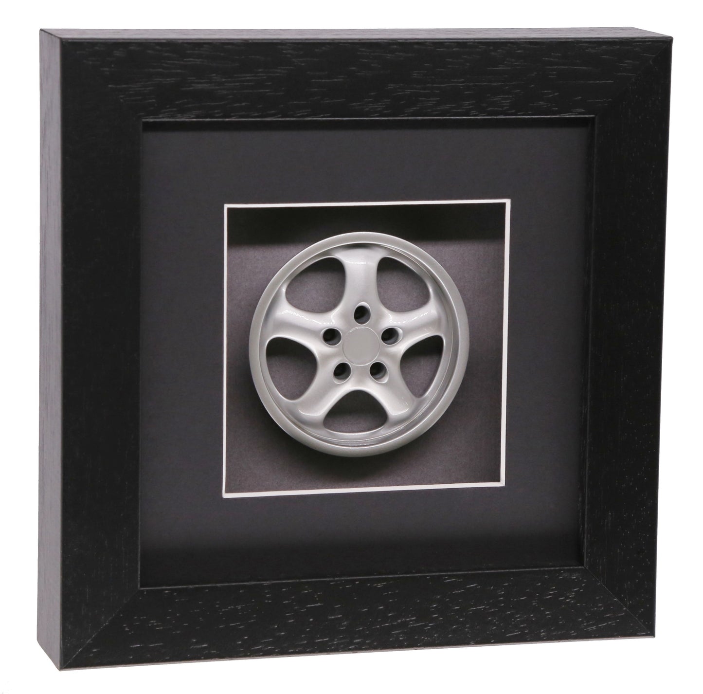 993 Cup II Wheel Model Porsche Art Box Framed - 1:8 Scale