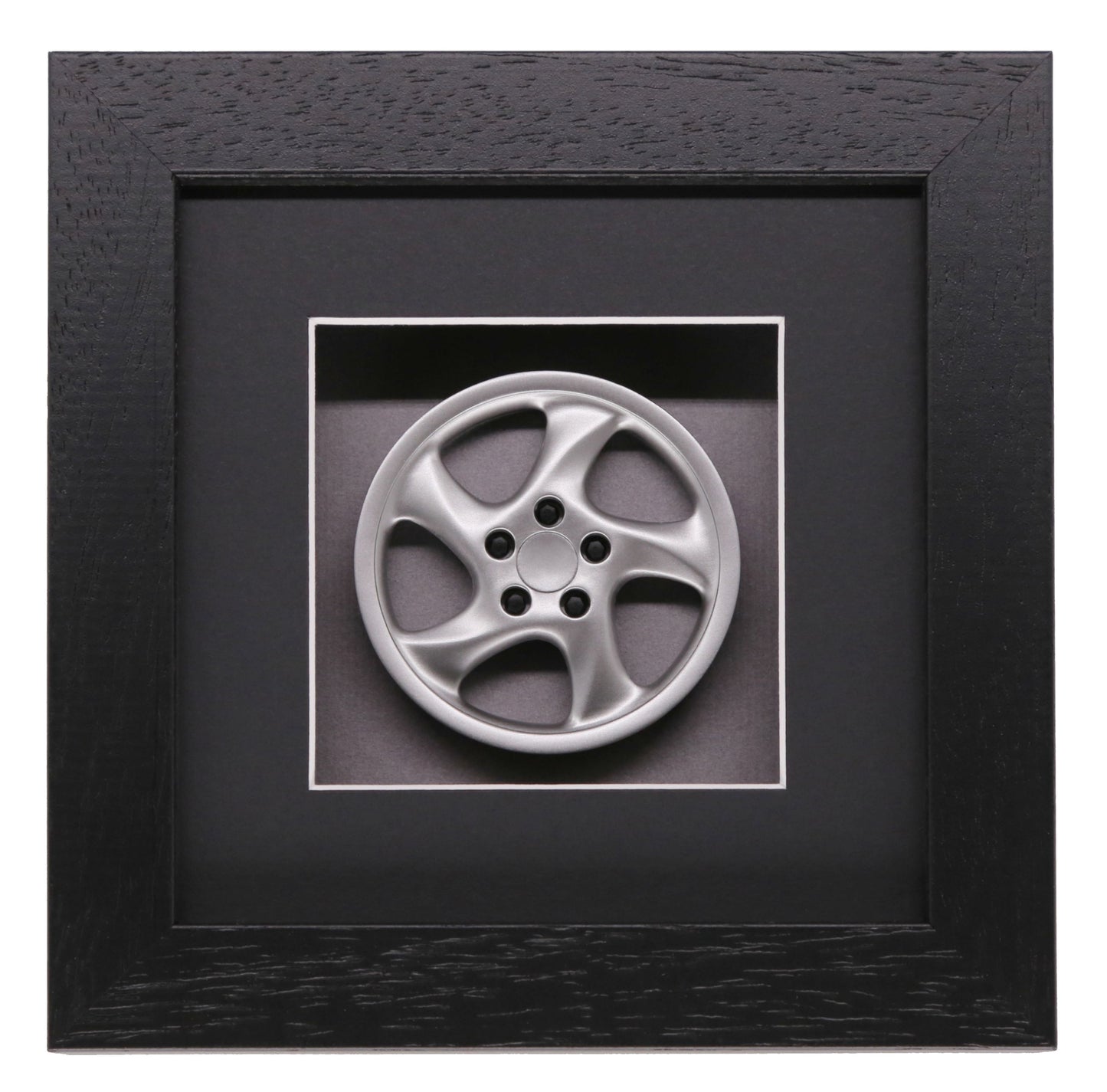 993 Turbo Twist Wheel Model Porsche Art Box Framed - 1:8 Scale