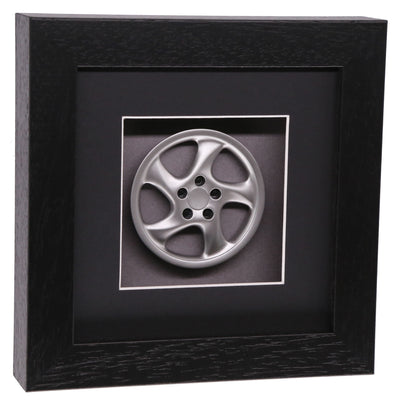 993 Turbo Twist Wheel Model Porsche Art Box Framed - 1:8 Scale