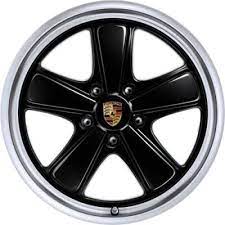 Porsche 19 Inch Sport Classic Black Finish Alloy Wheel, 11.5 J x 19 ET50 - 99736216356 - Sierra Madre Collection