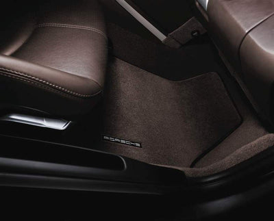 Floor Mats with Nubuk Surround, Black, 99704480108A43, 997 (05-12) - Sierra Madre Collection