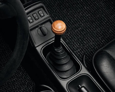 Antique Oak Tribute Shifter Knob - Black Anodised