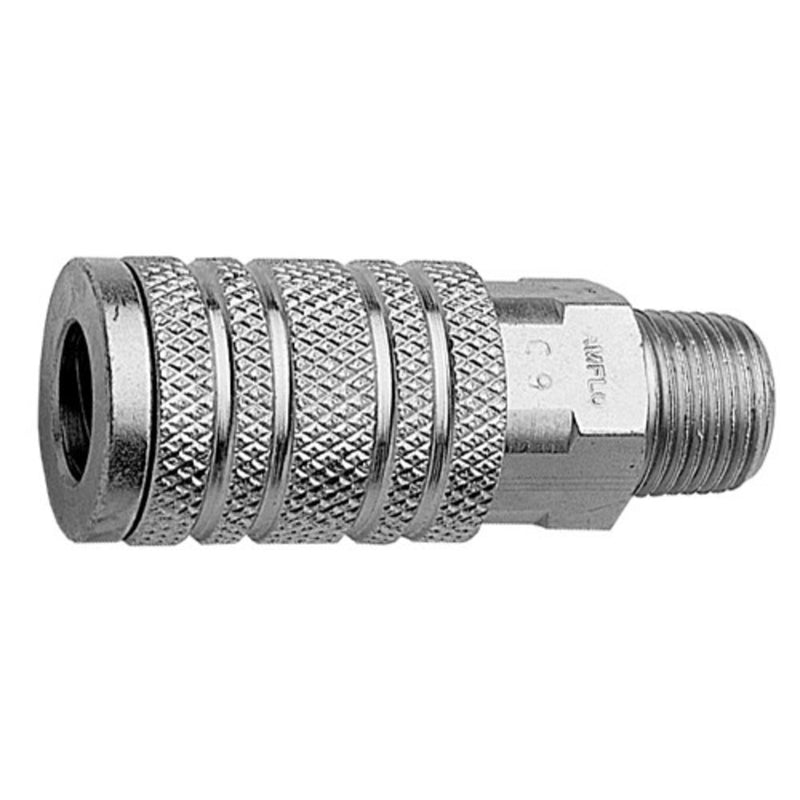 Automotive Male Npt Air Coupler - 1/2 Inch