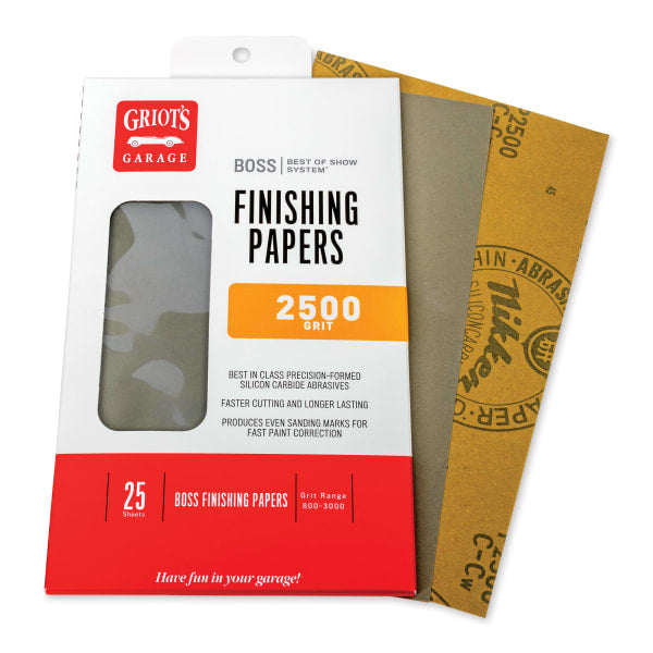 Finishing Papers - 5.5"x9" (25 Sheets)