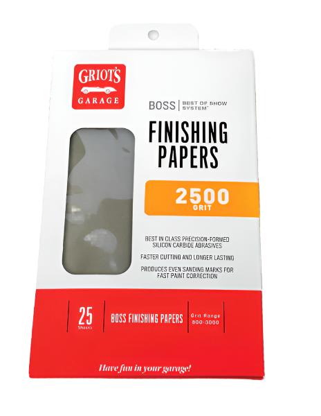 Finishing Papers - 5.5"x9" (25 Sheets)