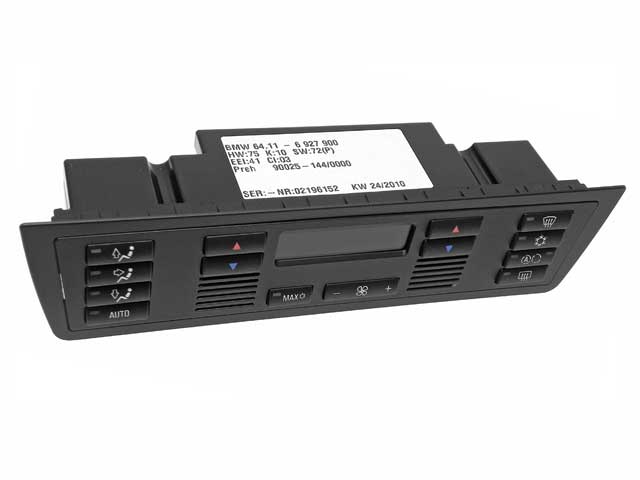 BMW Air Conditioning Control - Push Button Unit | 2000-2005 64116927900