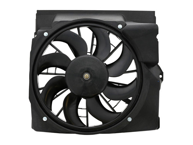 BMW Auxiliary Fan Assembly with Shroud for A/C Condenser | 1992-1999 64508364093