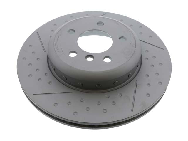 BMW Brake Disc - Cross-Dimpled and Slotted 345 X 24 mm | 2012-2020 34206797600