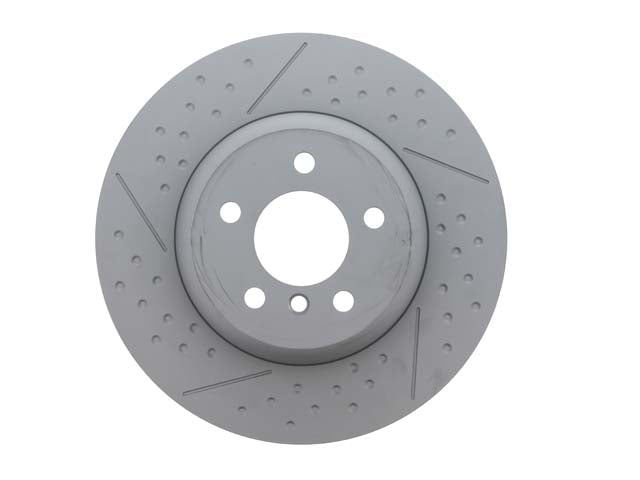 BMW Brake Disc - Cross-Dimpled and Slotted 345 X 24 mm | 2012-2020 34206797600