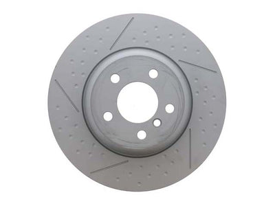BMW Brake Disc - Cross-Dimpled and Slotted 345 X 24 mm | 2012-2020 34206797600