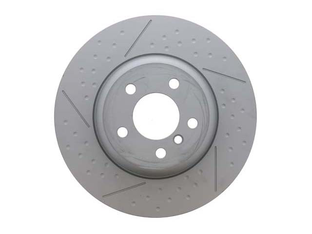 BMW Brake Disc - Cross-Dimpled and Slotted 345 X 24 mm | 2012-2020 34206797600