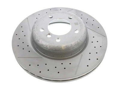 BMW Brake Disc - Cross- Drilled and Slotted 338 X 26 mm | 2006-2013 34116786392