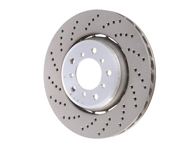 BMW Brake Disc - Cross Drilled with Floating Aluminum Hub 325 X 28 mm | 2001-2006 34112282801