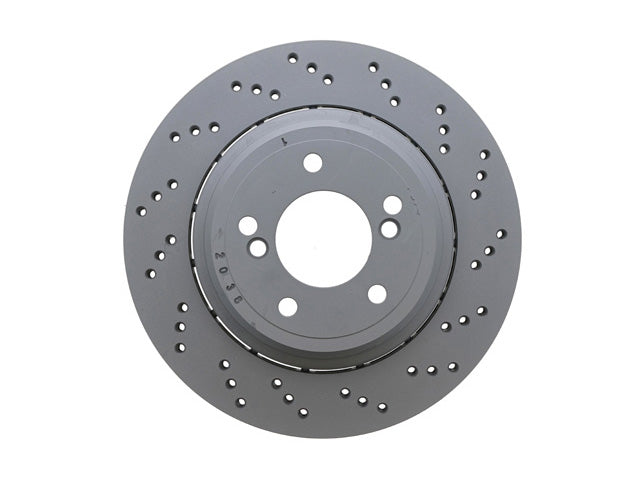 BMW Brake Disc - Cross Drilled with Floating Aluminum Hub 328 X 20 mm | 2001-2008 34212282304