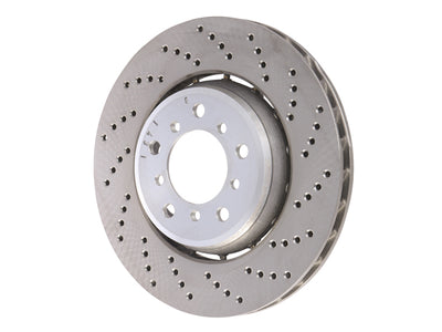 BMW Brake Disc - Cross Drilled with Floating Aluminum Hub 325 X 28 mm | 2001-2006 34112282802