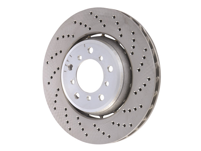 BMW Brake Disc - Cross Drilled with Floating Aluminum Hub 325 X 28 mm | 2001-2006 34112282802