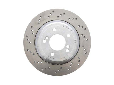 BMW Brake Disc - Cross Drilled with Floating Aluminum Hub 328 X 20 mm | 2001-2008 34212282303