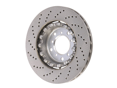 BMW Brake Disc - Cross Drilled with Floating Aluminum Hub 325 X 28 mm | 2001-2006 34112282802