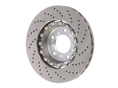 BMW Brake Disc - Cross Drilled with Floating Aluminum Hub 325 X 28 mm | 2001-2006 34112282801