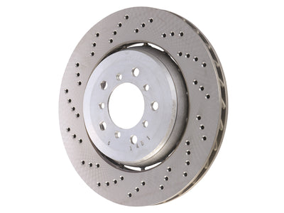 BMW Brake Disc - Cross Drilled with Floating Aluminum Hub 345 X 28 mm | 2005-2008 34112282445