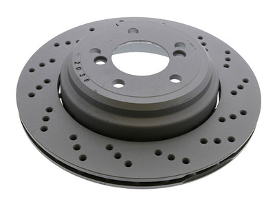 BMW Brake Disc - Cross Drilled with Floating Aluminum Hub 328 X 20 mm | 2001-2008 34212282304