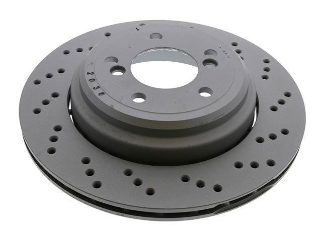 BMW Brake Disc - Cross Drilled with Floating Aluminum Hub 328 X 20 mm | 2001-2008 34212282304