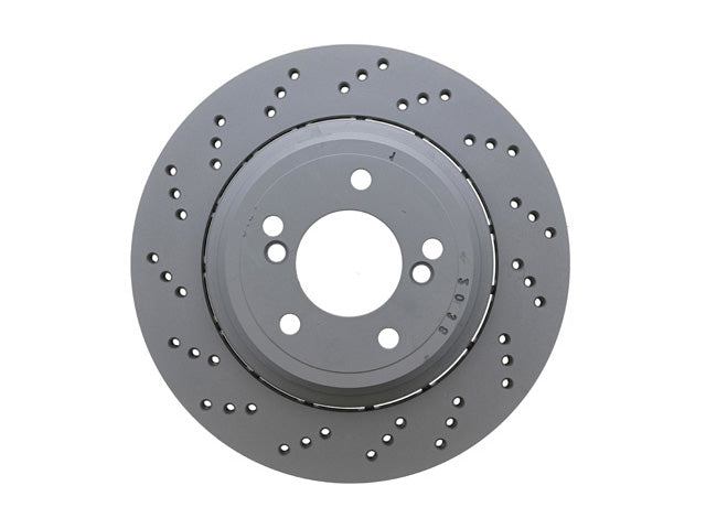 BMW Brake Disc - Cross Drilled with Floating Aluminum Hub 328 X 20 mm | 2001-2008 34212282303