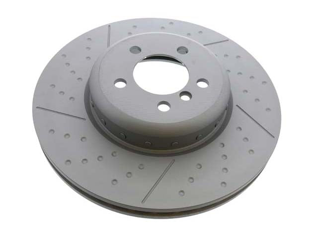 BMW Brake Disc - Vented and Dimpled 370 X 30 mm | 2012-2021 34106797603