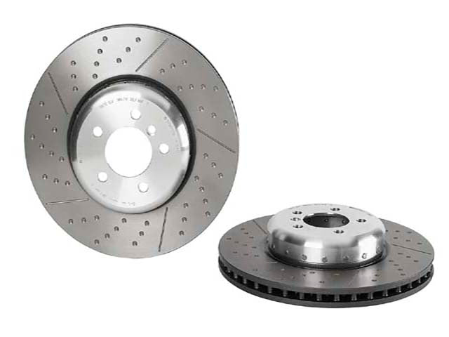 BMW Brake Disc - Vented and Dimpled 370 X 30 mm | 2012-2021 34106797603