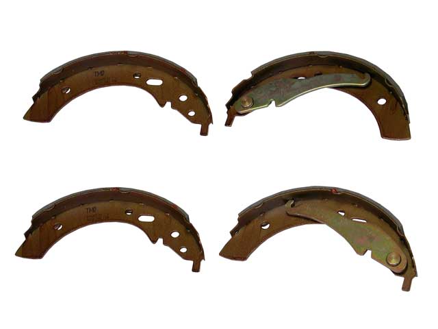 BMW Brake Shoe Set with Parking Brake Levers | 1977-1983 34211159588