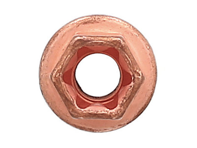 BMW Copper Flange Nut - Exhaust Manifold to Cylinder Head | 2007-2019 18407502196