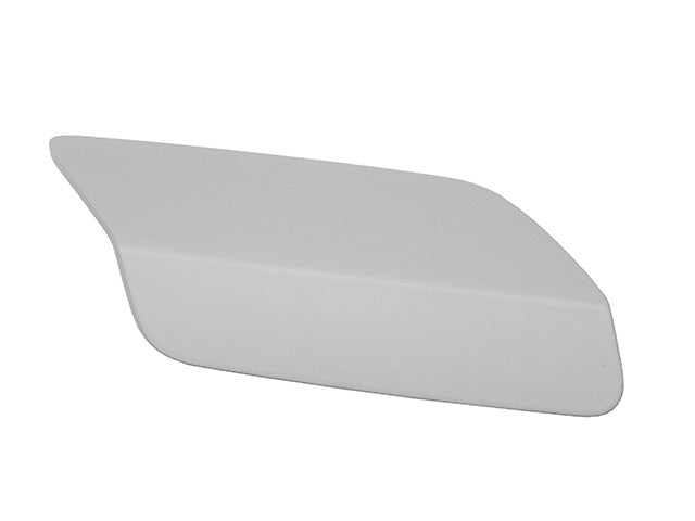 BMW Cover Flap - Headlight Washer Hole in Bumper Cover Primered White | 2009-2013 61677253396
