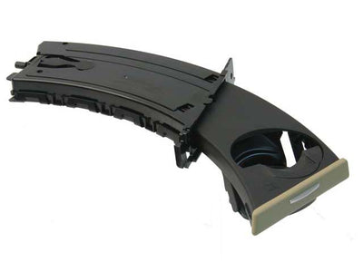 BMW Cup Holder in Dashboard Beige/Chrome | 2006-2012 51459173467