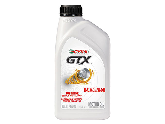 BMW Engine Oil - Castrol GTX - 20W-50 Conventional 1 Quart | 1967-1993 06147